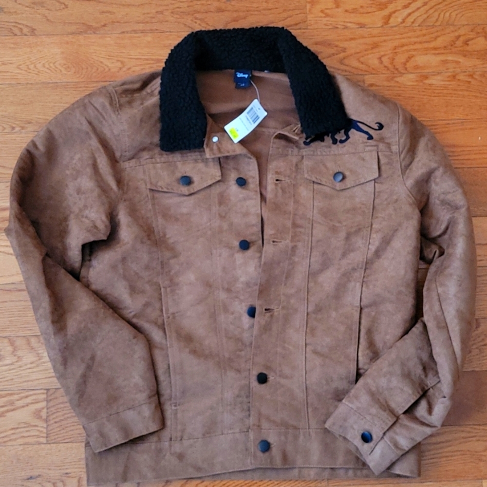 Lion King Scar Jacket | Large Brown Faux Fur